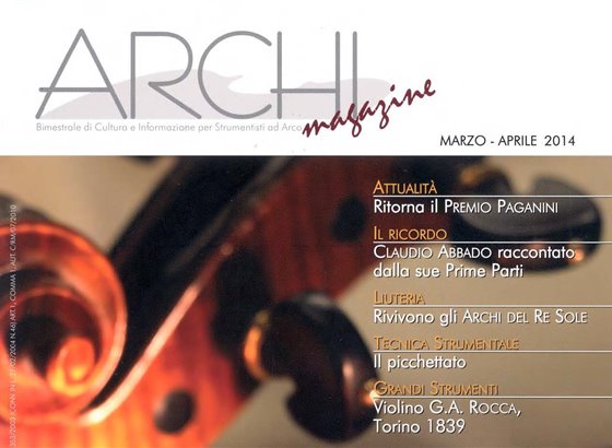 24 violons du roy - Archi magazine - avril 2014